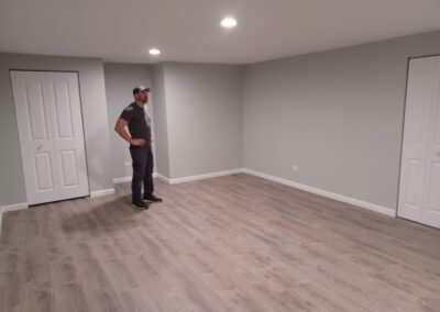 Wood Floors after a basement remodel
