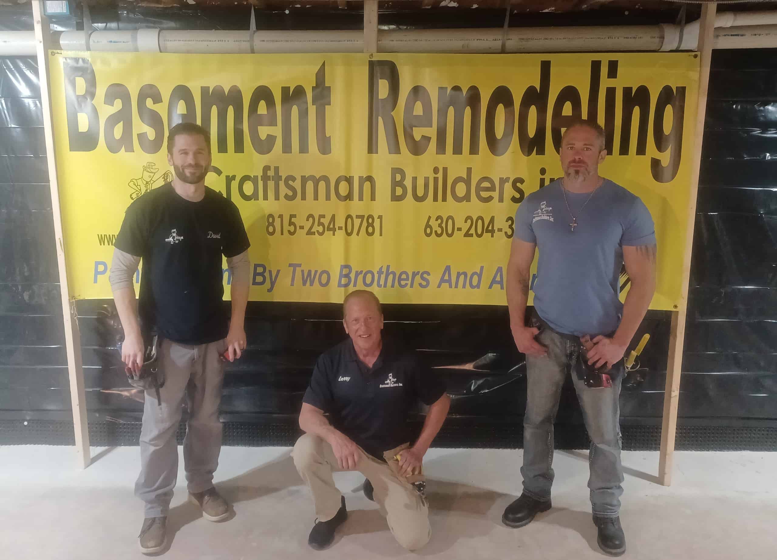Basement Remodeling Lockport - Team Photo